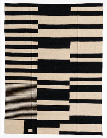 5' 9 x 7' 9 Hand Woven Kilim Modern Wool Rug