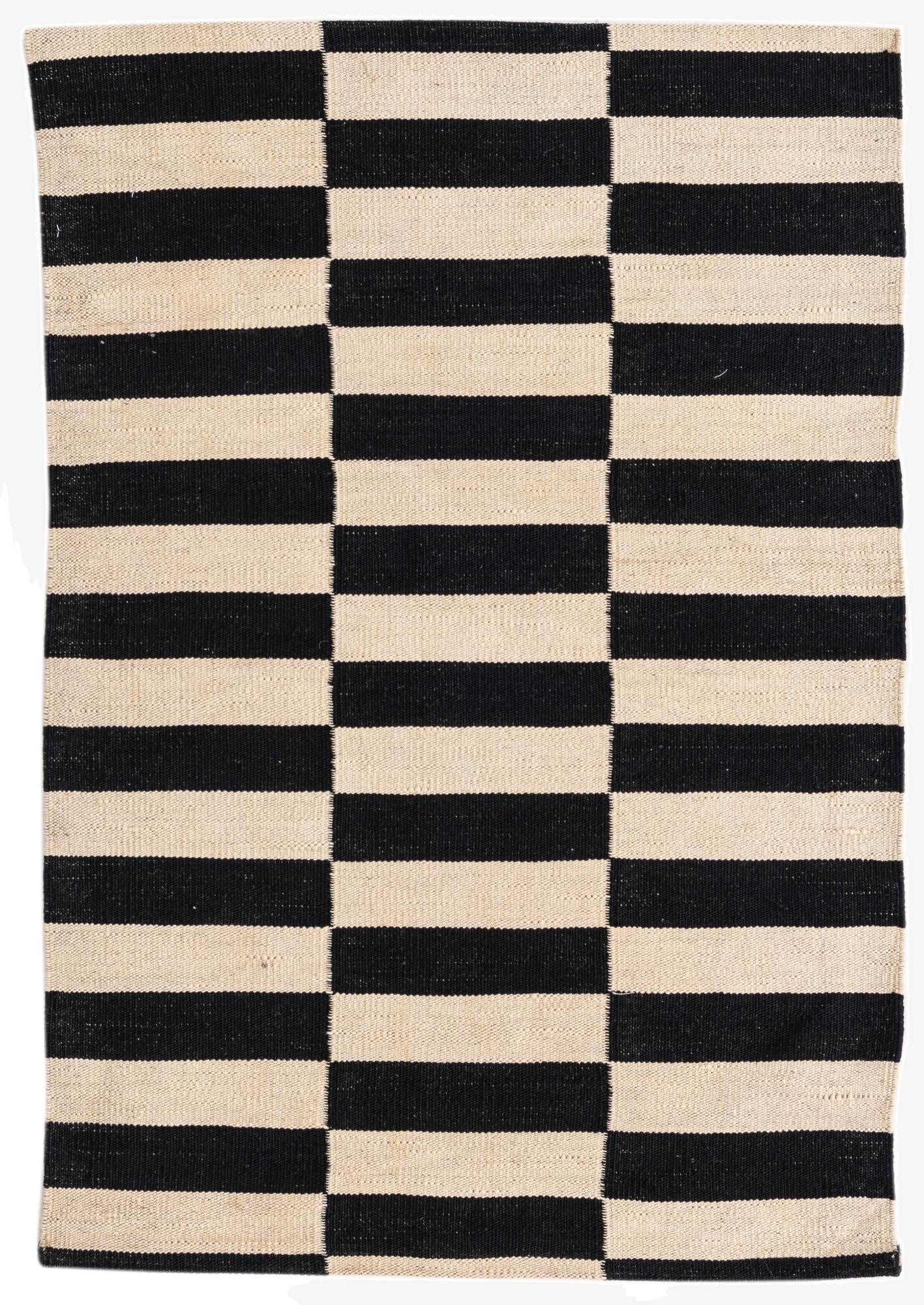 2' 7 x 3' 10  Hand Woven Kilim Modern Wool Rug