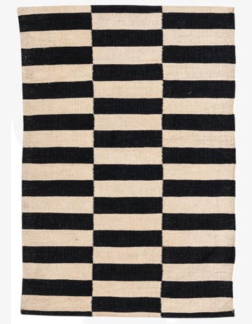 2' 7 x 3' 10 Hand Woven Kilim Modern Wool Rug