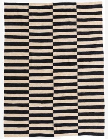 5' 9 x 7' 8 Hand Woven Kilim Modern Wool Rug