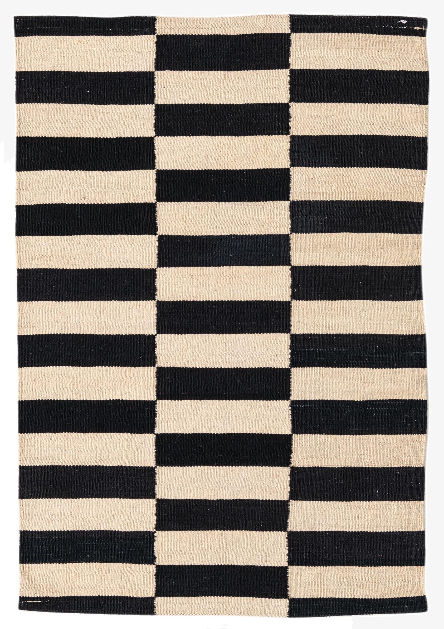 2' 7 x 3' 9  Hand Woven Kilim Modern Wool Rug