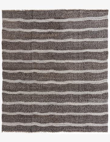 8' 3 x 9' 4 Hand Woven Kilim Modern Wool Rug