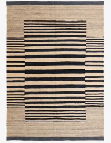 5' 5 x 7' 11 Hand Woven Kilim Modern Wool Rug