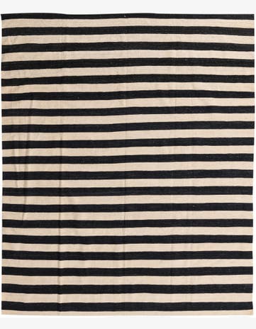 8' 2 x 9' 9 Hand Woven Kilim Modern Wool Rug