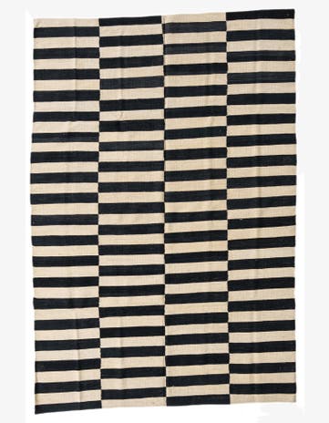 5' 4 x 7' 9 Hand Woven Kilim Modern Wool Rug