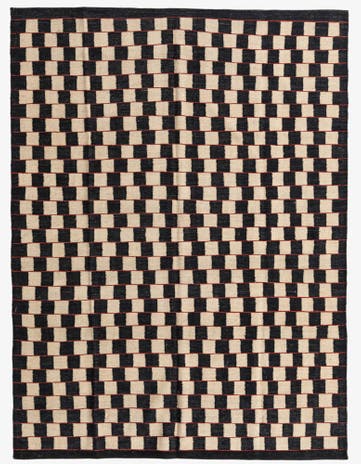 5' 8 x 7' 7 Hand Woven Kilim Modern Wool Rug