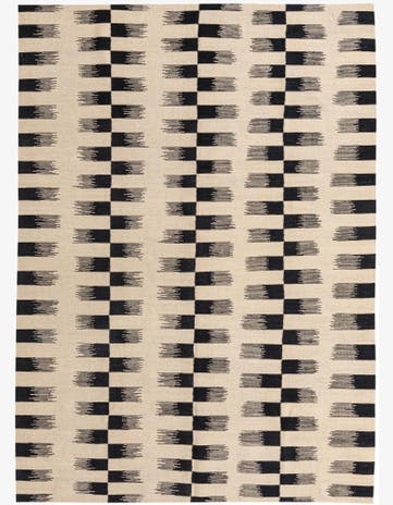 5' 5 x 7' 9 Hand Woven Kilim Modern Wool Rug