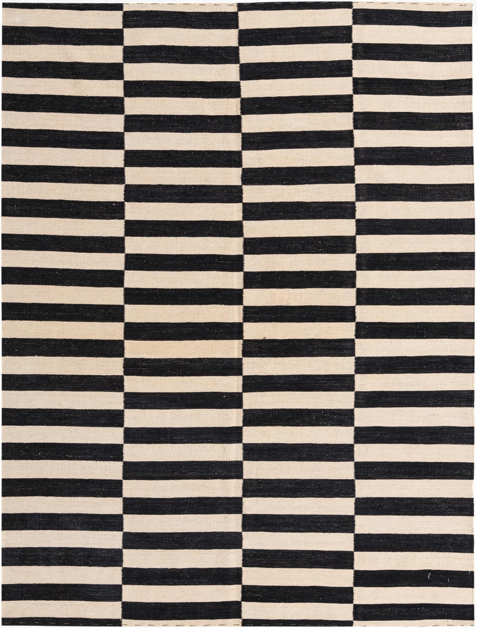 173cm x 230cm  Hand Woven Kilim Modern Wool Rug