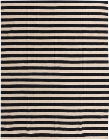 8' 6 x 11' 2 Hand Woven Kilim Modern Wool Rug