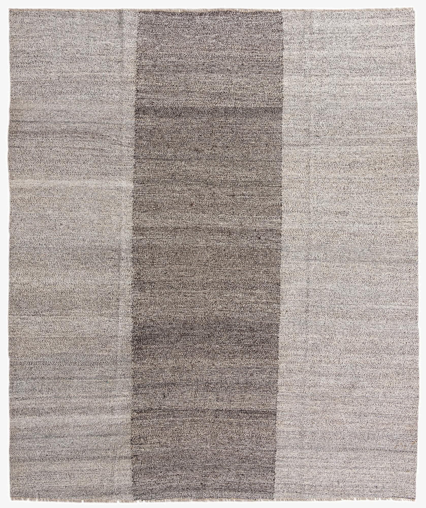 8' 1 x 9' 7  Hand Woven Kilim Modern Wool Rug