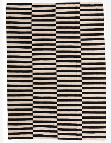 8' x 11' Hand Woven Kilim Modern Wool Rug
