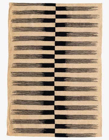 4' 2 x 6' Hand Woven Kilim Modern Wool Rug