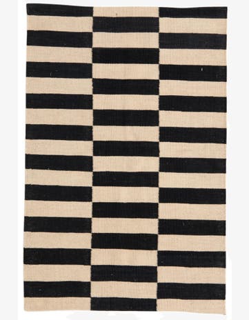 2' 7 x 3' 10 Hand Woven Kilim Modern Wool Rug