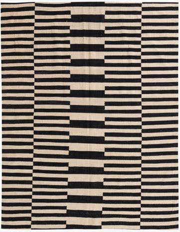 5' 11 x 7' 7 Hand Woven Kilim Modern Wool Rug