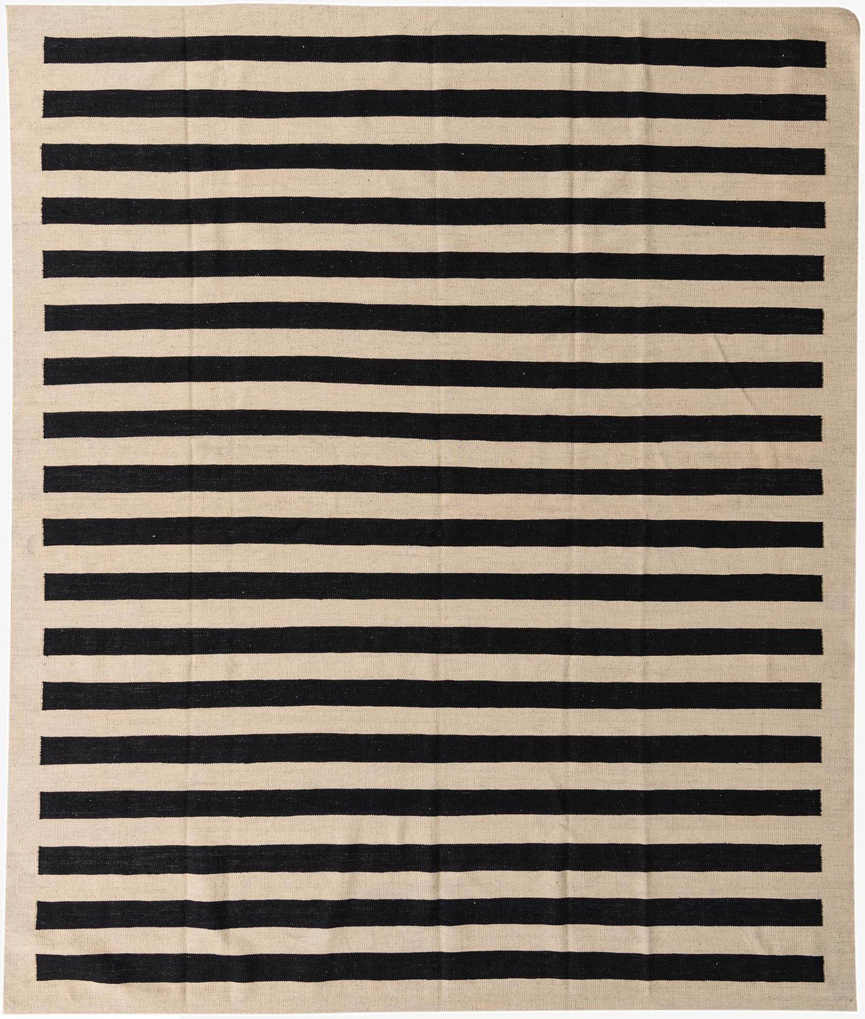 8' 3 x 9' 9  Hand Woven Kilim Modern Wool Rug