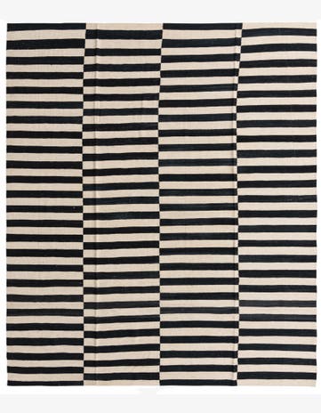 8' 3 x 9' 7 Hand Woven Kilim Modern Wool Rug