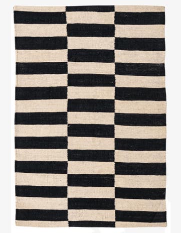 2' 8 x 3' 10 Hand Woven Kilim Modern Wool Rug