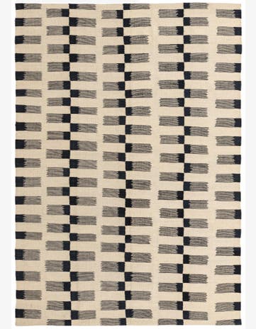 5' 7 x 7' 11 Hand Woven Kilim Modern Wool Rug