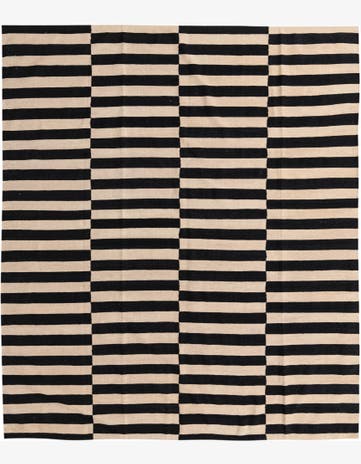 8' 2 x 9' 8 Hand Woven Kilim Modern Wool Rug