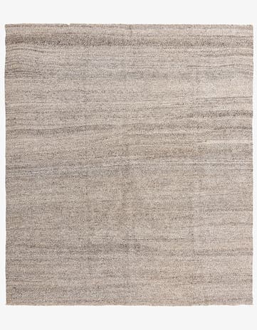 8' 1 x 9' 3 Hand Woven Kilim Modern Wool Rug