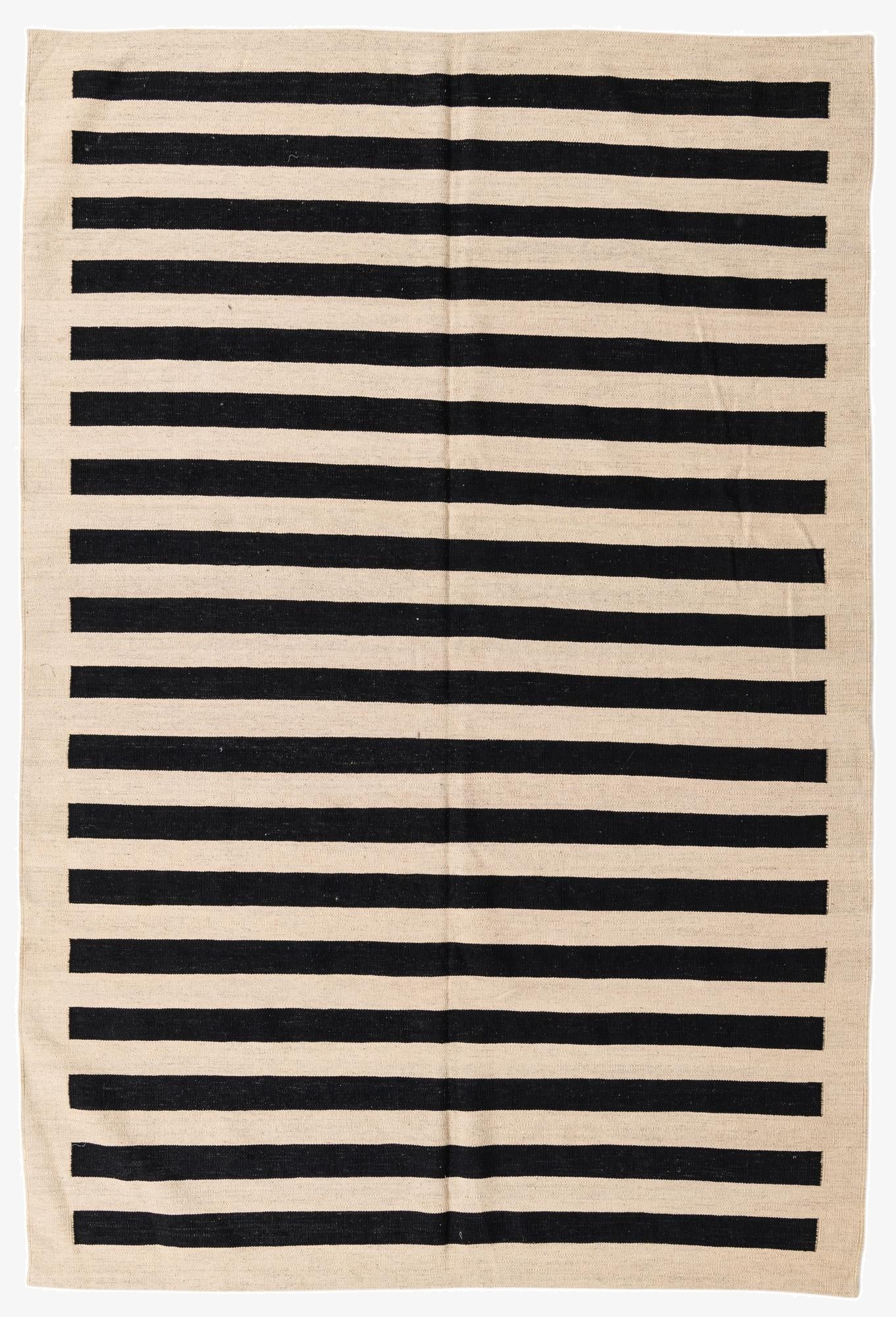 203cm x 300cm  Hand Woven Kilim Modern Wool Rug