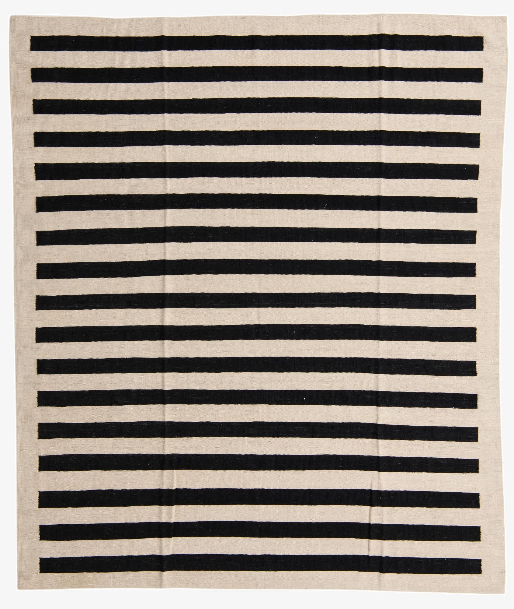 8' 2 x 9' 8  Hand Woven Kilim Modern Wool Rug