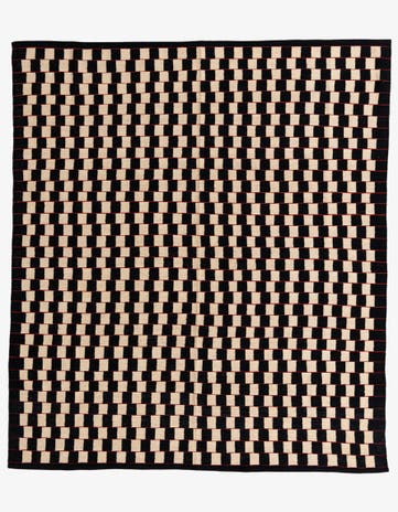 8' 3 x 9' 5 Hand Woven Kilim Modern Wool Rug