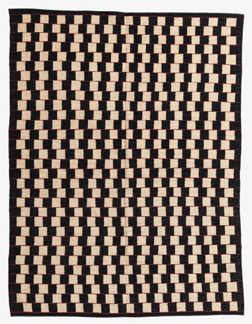 5' 9 x 7' 5 Hand Woven Kilim Modern Wool Rug
