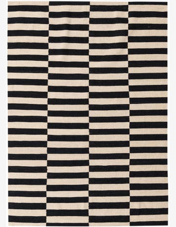 5' 8 x 7' 9 Hand Woven Kilim Modern Wool Rug