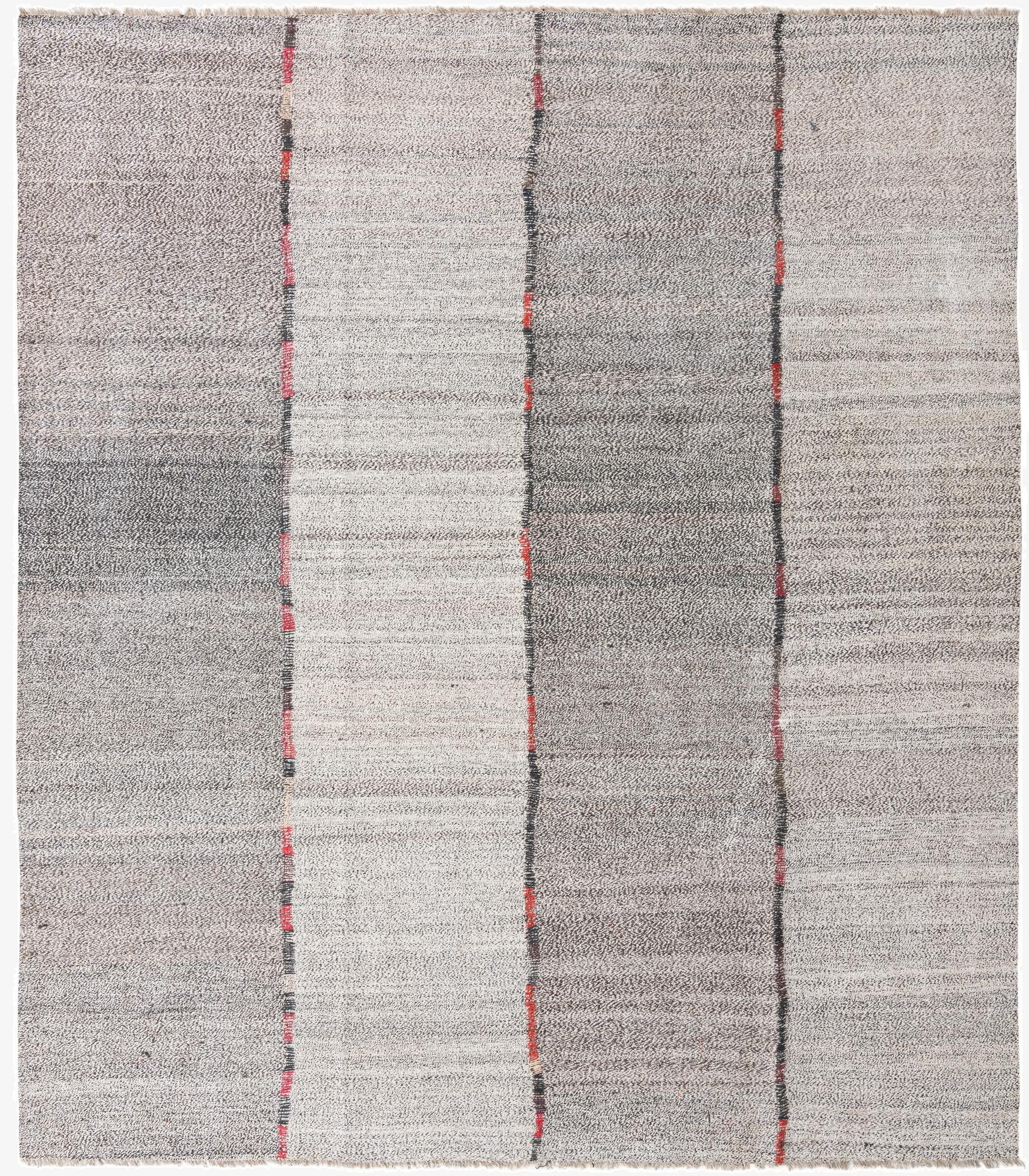 8' 6 x 9' 9  Hand Woven Kilim Modern Wool Rug
