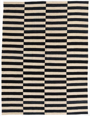5' 10 x 7' 8 Hand Woven Kilim Modern Wool Rug