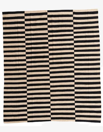 8' 4 x 9' 8 Hand Woven Kilim Modern Wool Rug