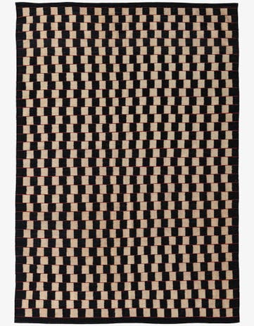 6' 6 x 9' 6 Hand Woven Kilim Modern Wool Rug