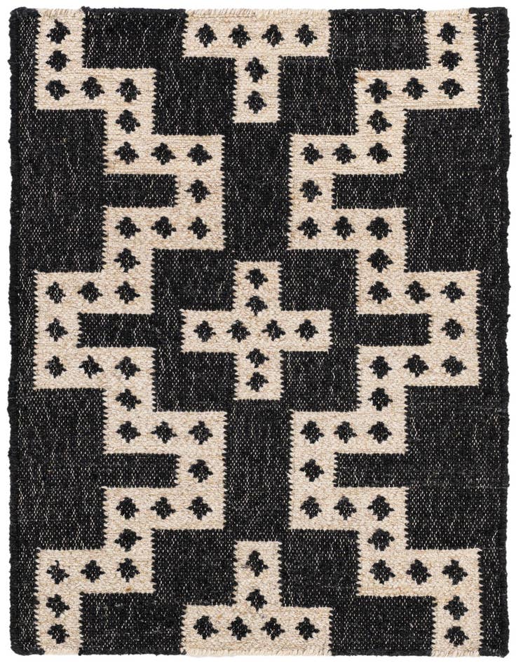 Detail image of 2' x 3' 1 Hand Woven Kilim Wool Rug