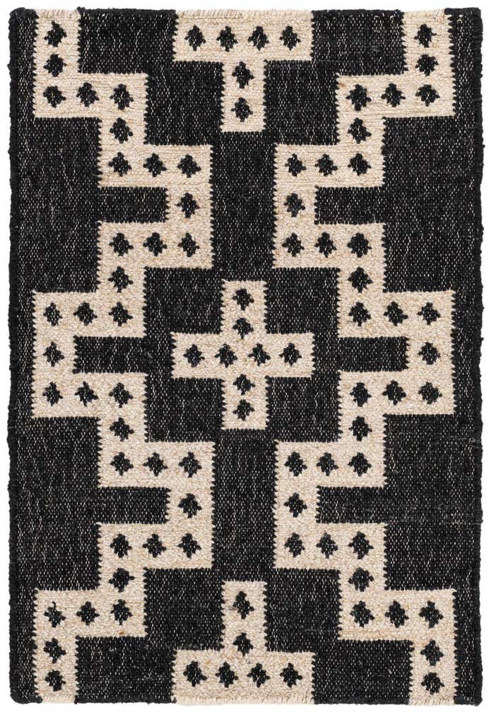 2' x 3' 1 Hand Woven Kilim Wool Rug