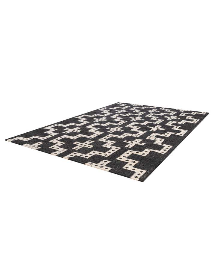 6' 1 x 9' Hand Woven Kilim Wool Rug