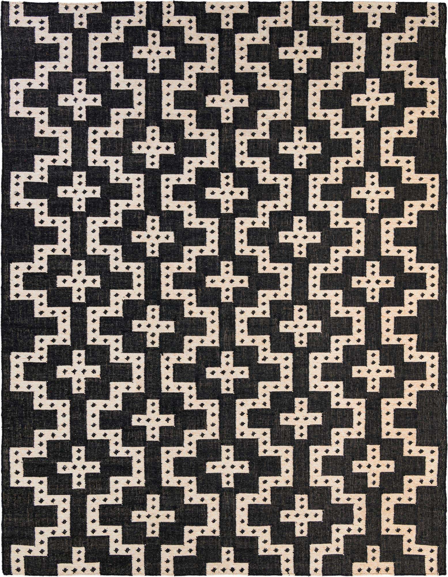9' x 12' Hand Woven Kilim Wool Rug