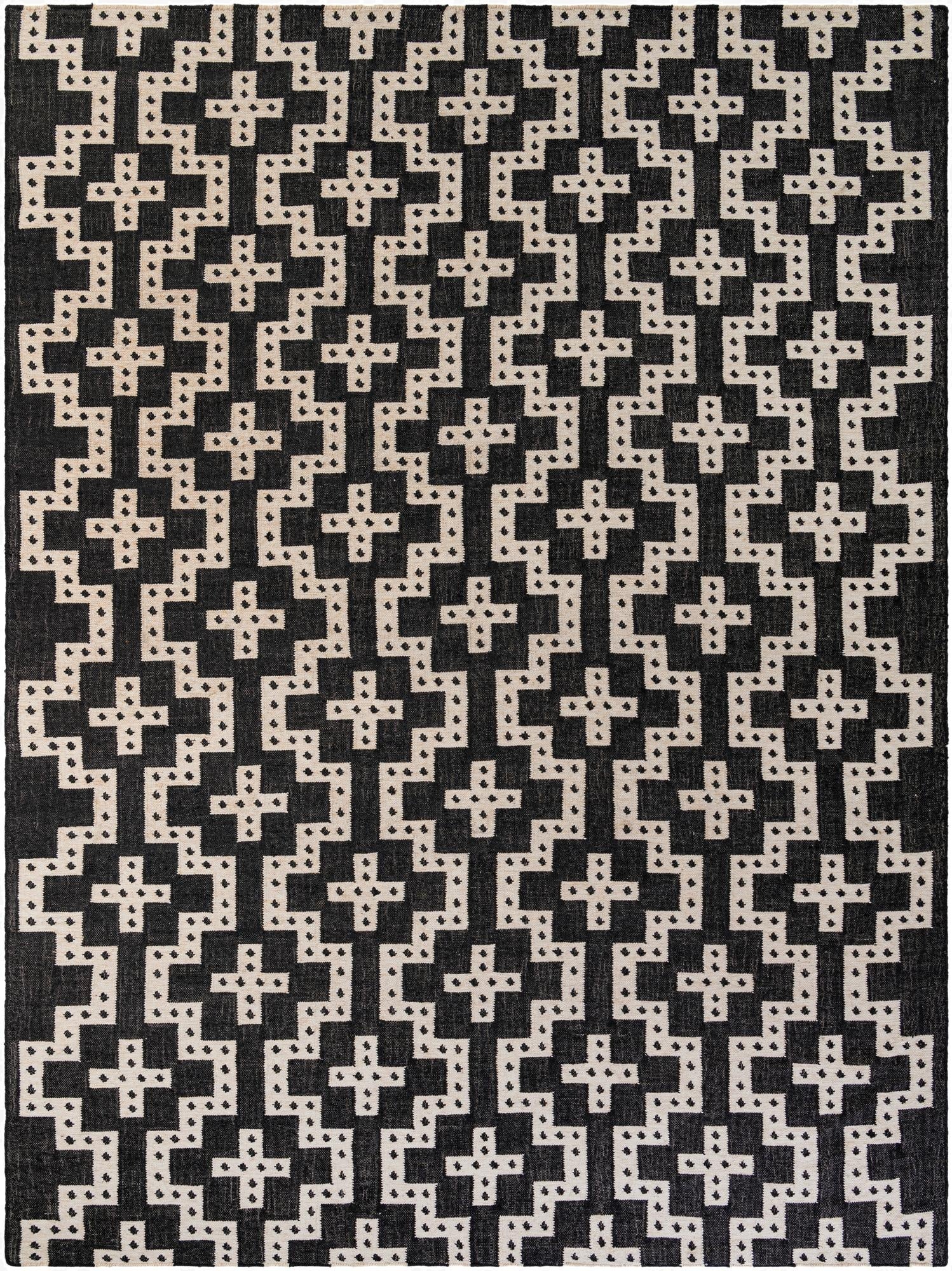 10' x 14' 1  Hand Woven Kilim Wool Rug