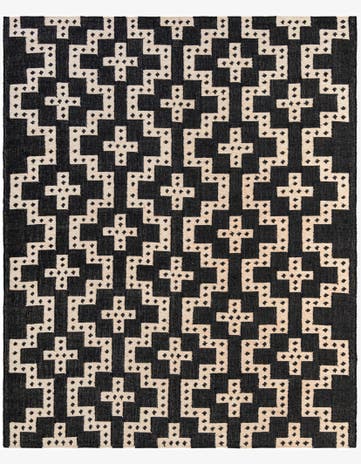 7' 10 x 10' Hand Woven Kilim Wool Rug