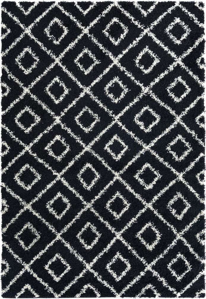 6' x 9' Lattice Shag Rug