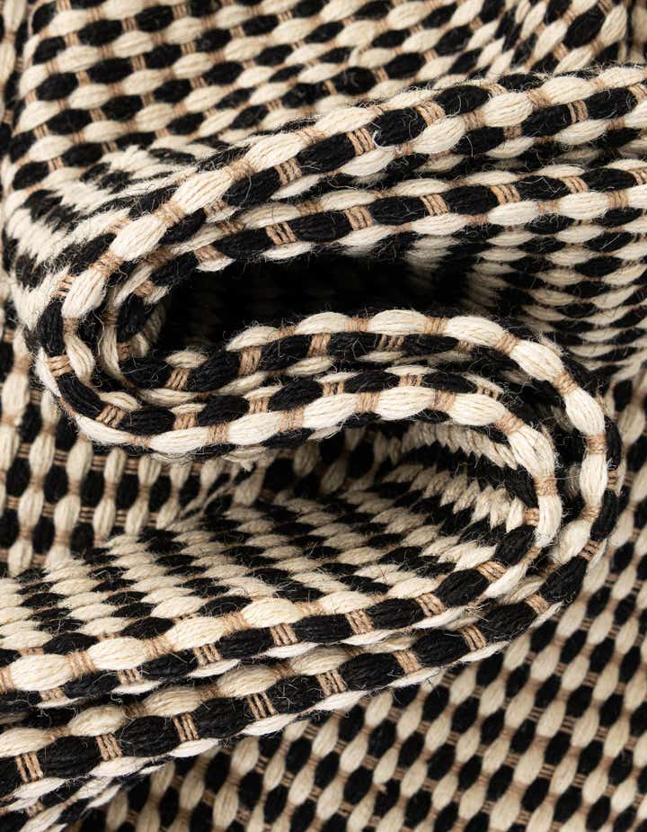 2' x 3' 1 Hand Woven Laurel Handwoven Jute Rug