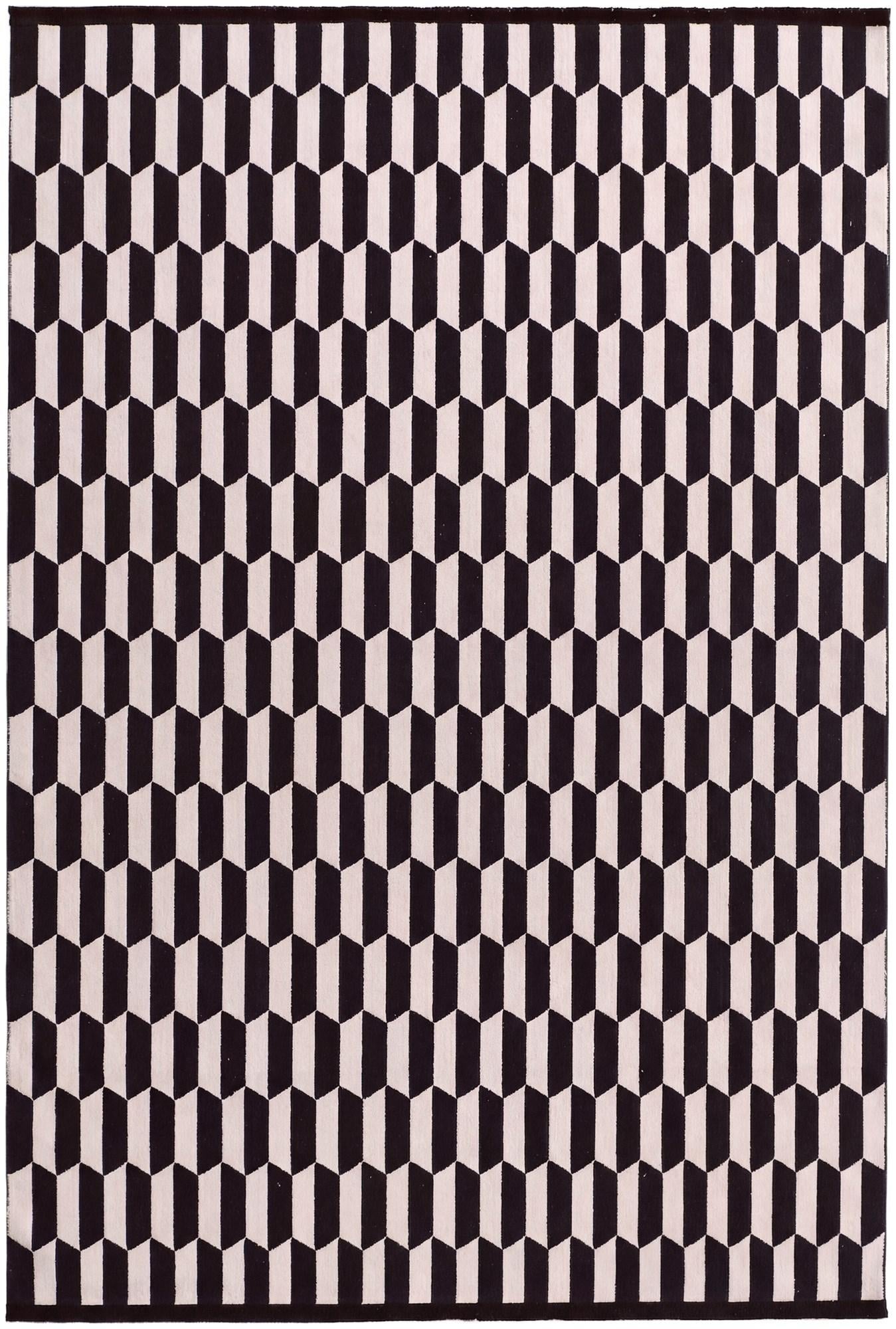 Black and White Milano Rug