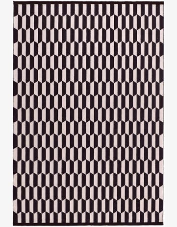Black and White Milano Rug