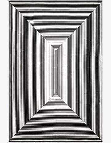 Black and White Milano Rug