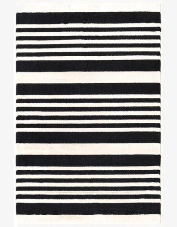 Black and White Milano Rug