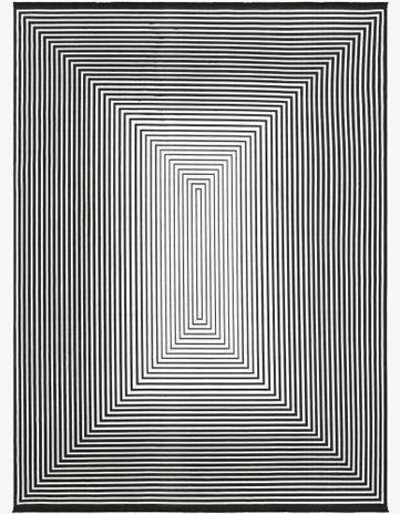 Black and White Milano Rug