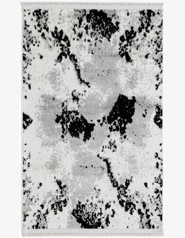 Black and White Milano Rug