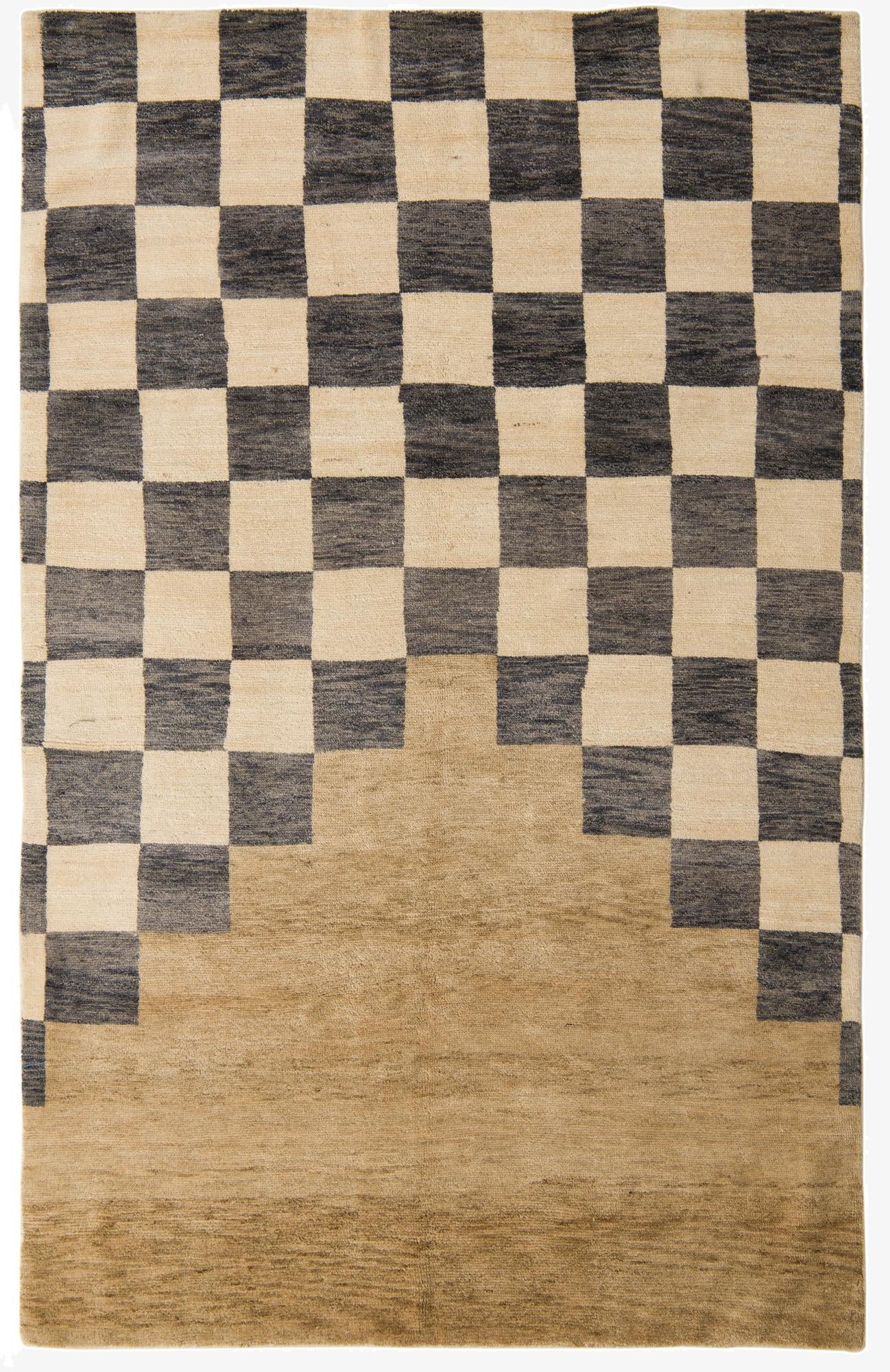 6' 5 x 10' 2  Hand Knotted Modern Ziegler Rug