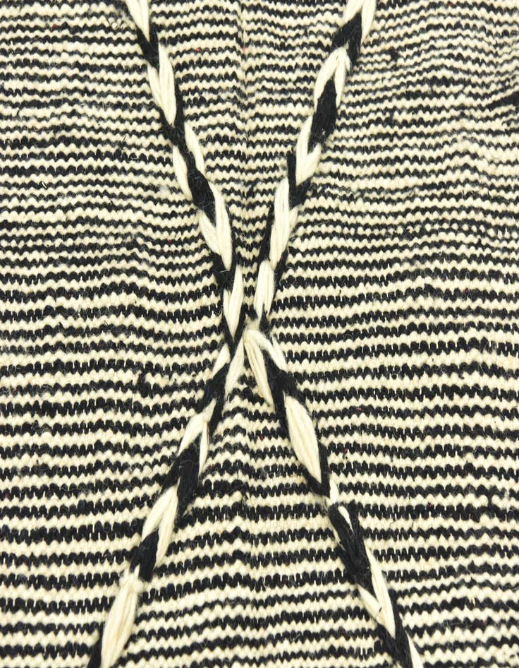 Detail image of 4' 11 x 8' 4  Hand Knotted Moroccan Wool Rug