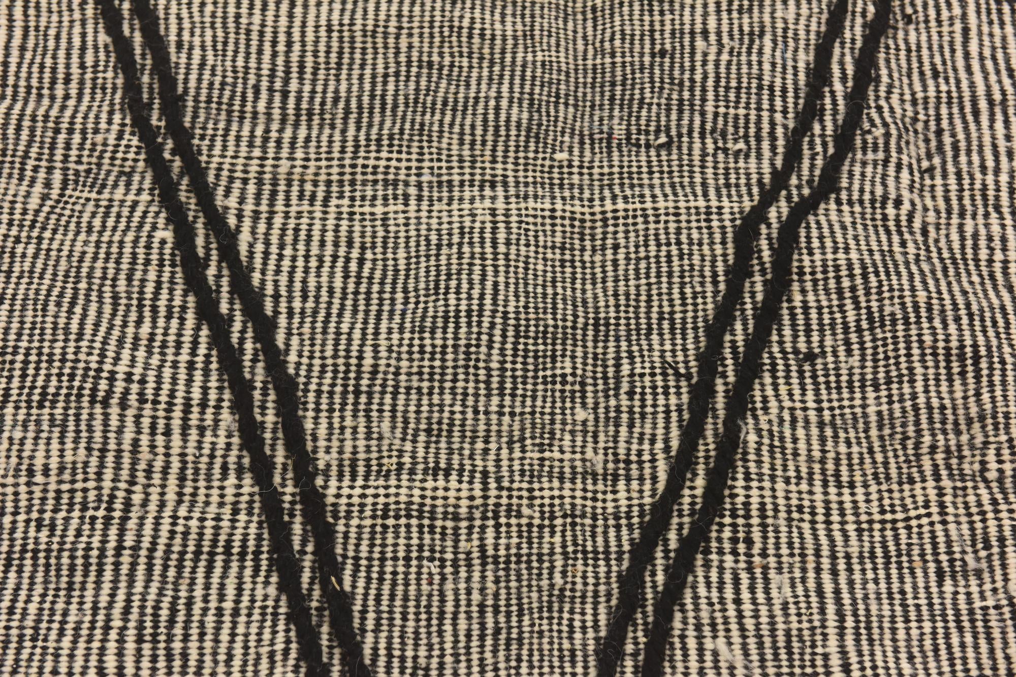 7' 7 x 13' 3 Hand Knotted Moroccan Wool Rug